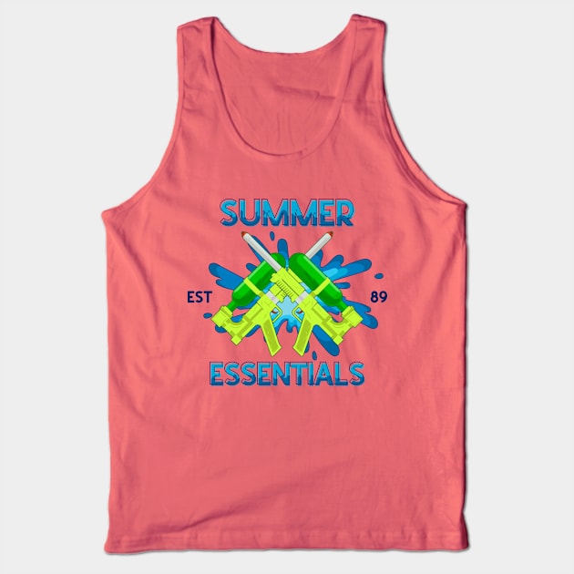 Summer Essentials Tank Top by DeepDiveThreads